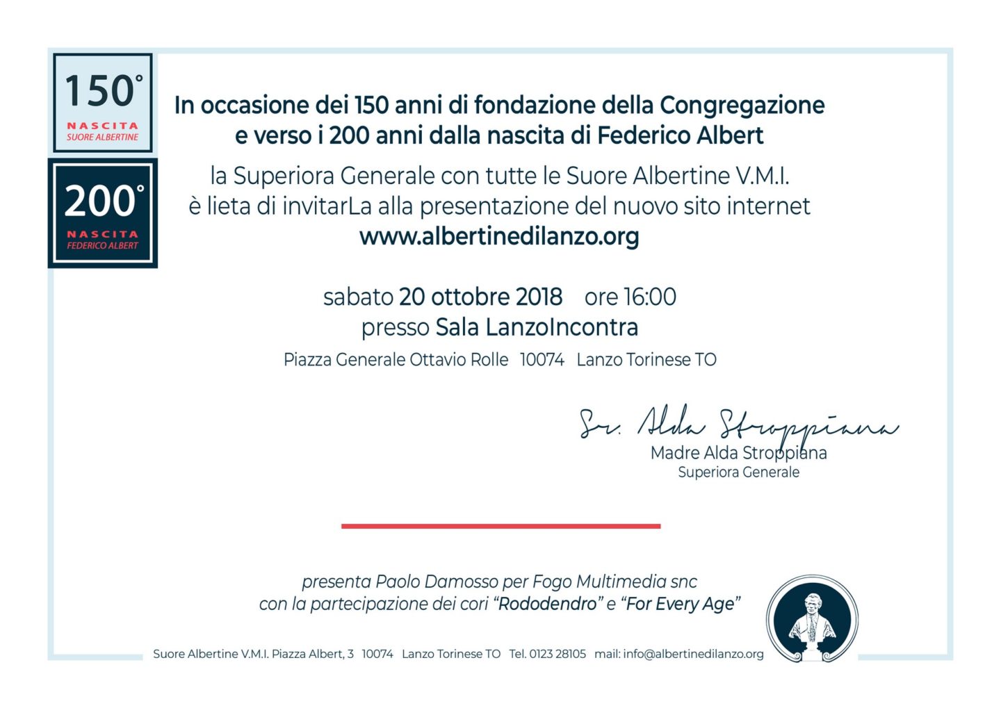 150 anni Fondazione